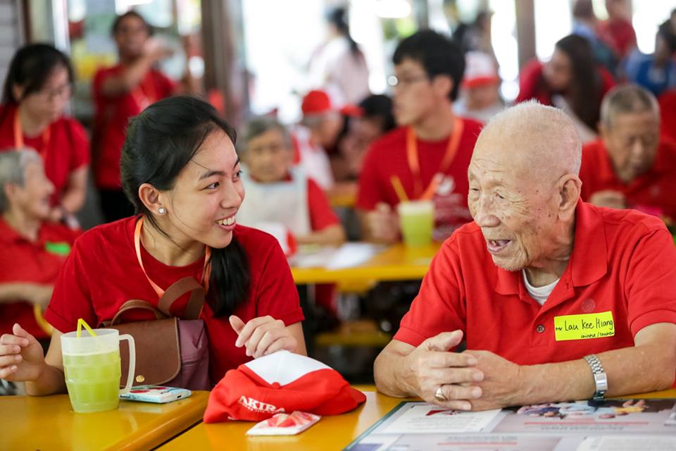 Ong Yee Hwee w Elderly Man